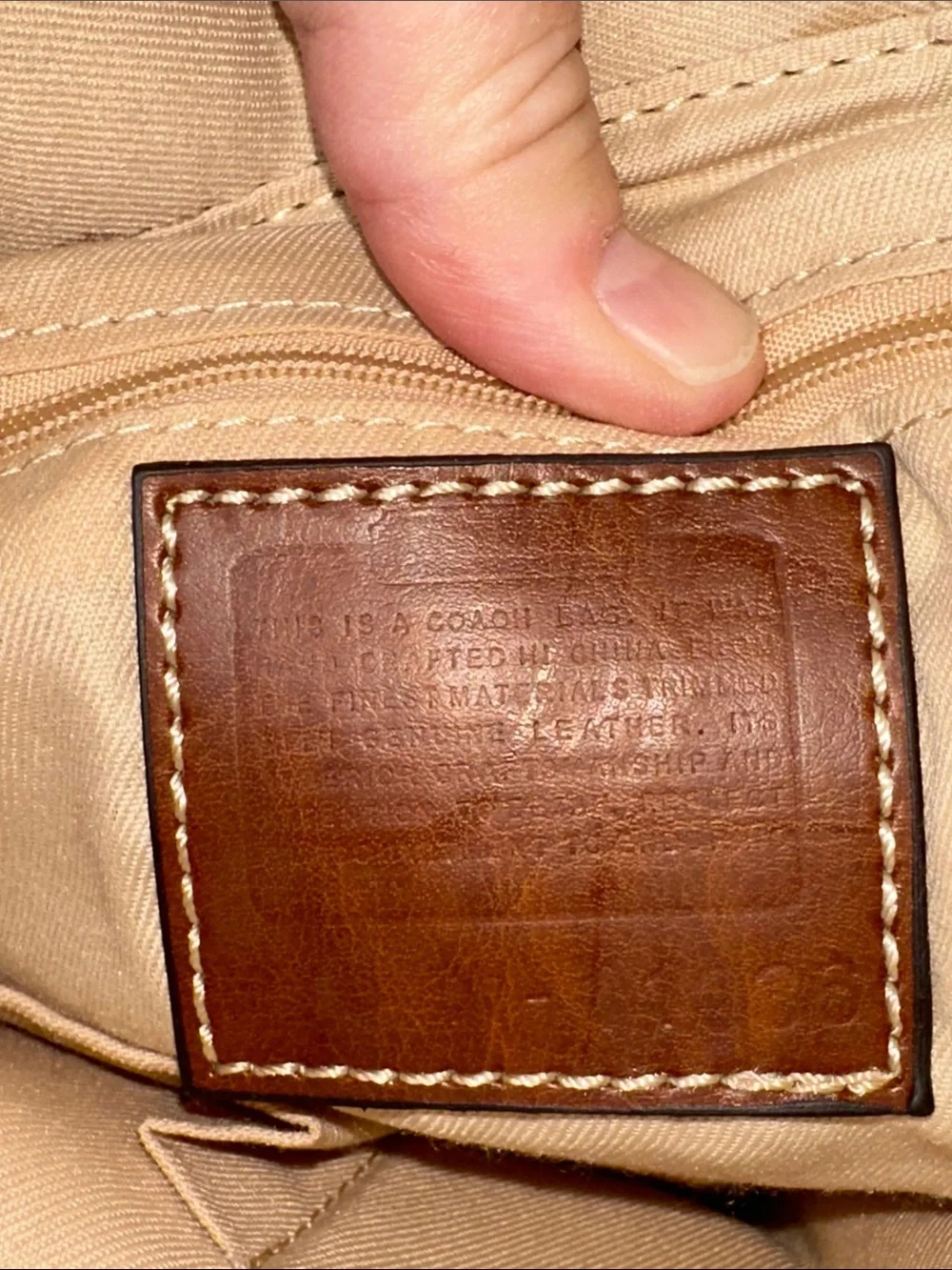 Coach tote - Picture 8 of 10